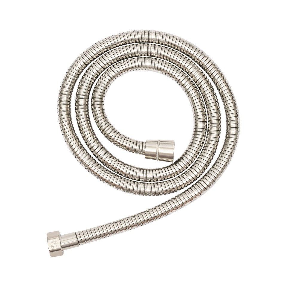 Brushed Shower Faucet Set Rainfall Shower Head Combo Set Tub Spout W