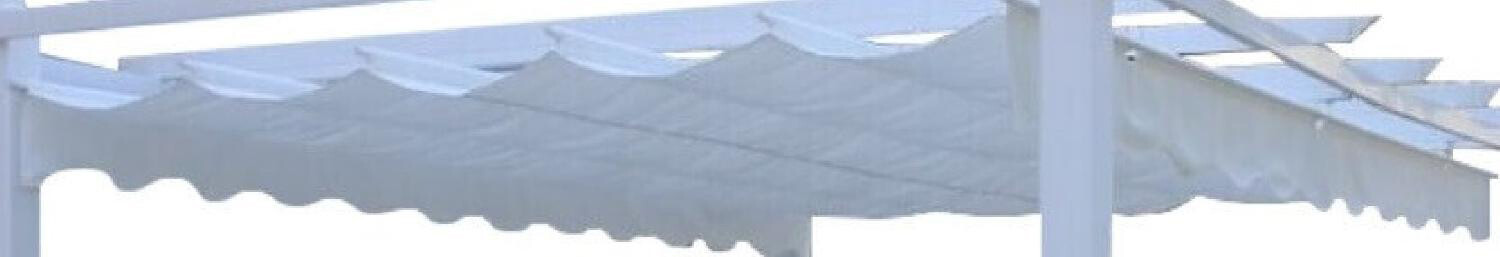 VivaGarden Telo Athens 3x3 in Poliestere m 3x3 Colore Bianco - GA802029