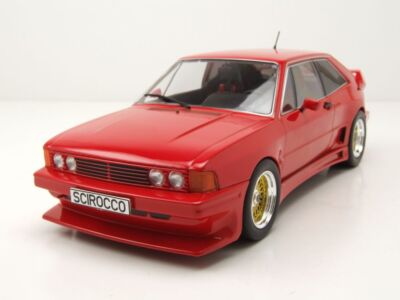 VW Scirocco Rieger GTO 1980 rot Modellauto 1:18 MCG