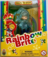 Rainbow Brite Winter RARE CHASE Blue Glitter Cheebee Figure TLS 40th Anniversary