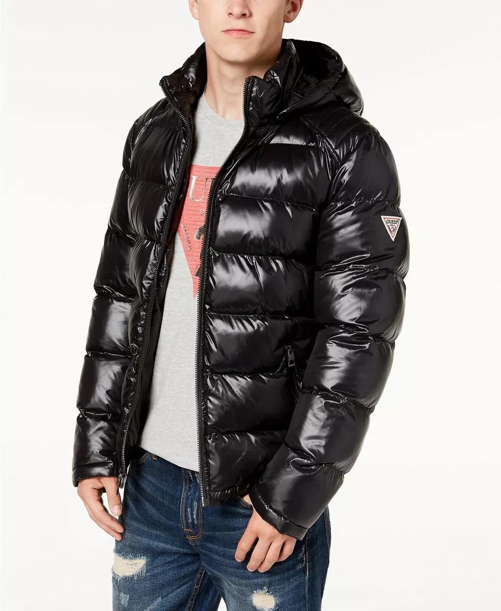 bande Rektangel dilemma GUESS Men&#039;s Detachable Hooded Puffer Coat Winter Jacket | eBay