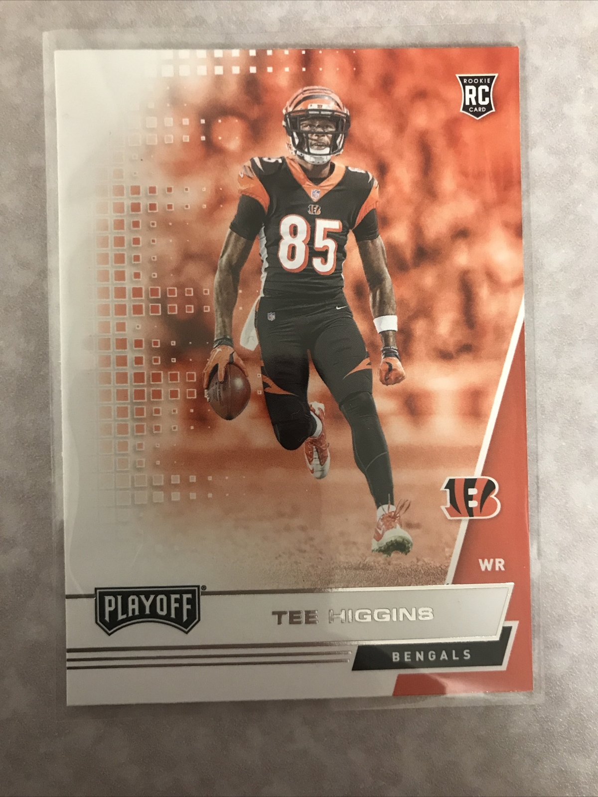 2020 Playoff football Tee Higgins Rookie #210 - Cincinati Bengals