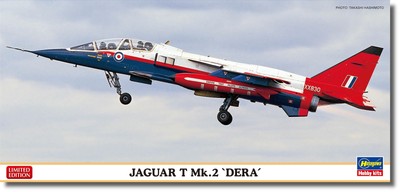 Hasegawa 1/72 British Air Force Jagure T mk.2 Dera Plastic Model 02459