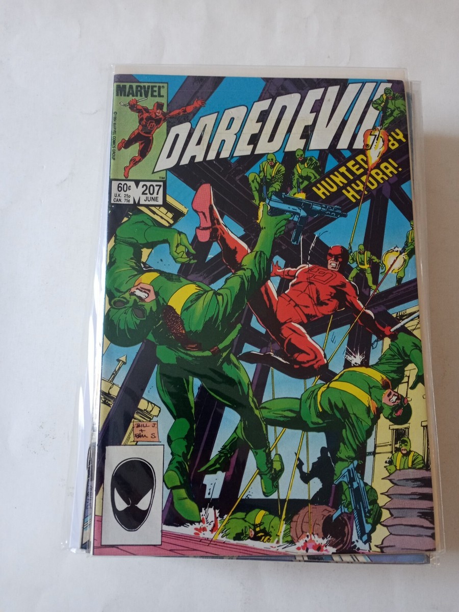 DareDevil #207 - 6/1984 - Marvel Comic Book - daredevil | eBay