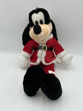 Disney Santa Claus Goofy Plush 18  MACY'S Exclusive 1990  s Christmas   2    G5