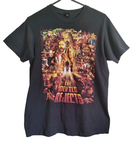 The Devil's Rejects Rob Zombie Horrorfilm schwarze Grafik T-Shirt 2010er Größe M - Bild 1 von 7