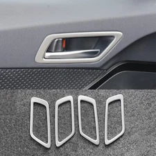 Chrome Matte Inner Door Handle Bezel Trim Mouldings For 2018-2023 Toyota C-HR