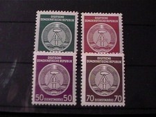 DDR Dienst Nr.: 23, 24, 26 und 27  postfrisch