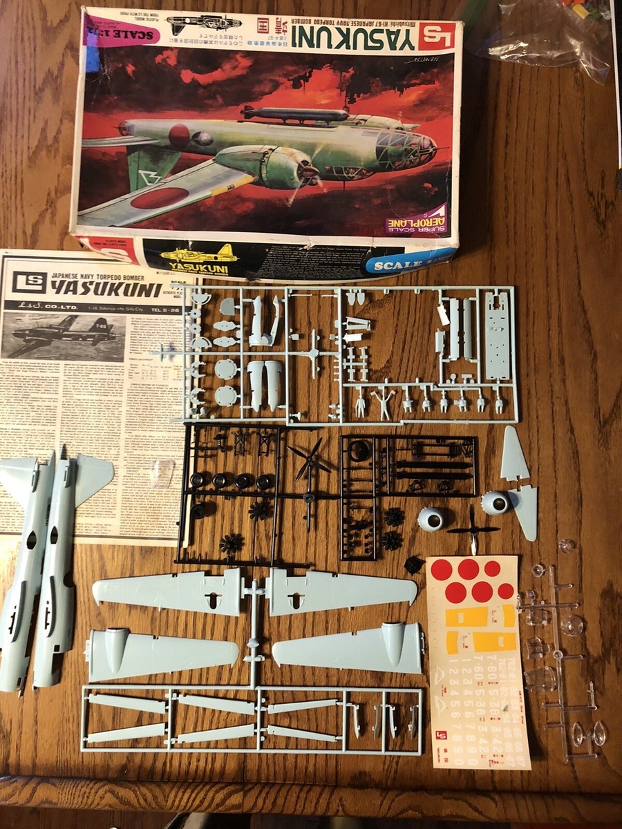 LS Yasukuni Mitsubishi/ Ki-67 Japanese Navy Torpedo Bomber Model