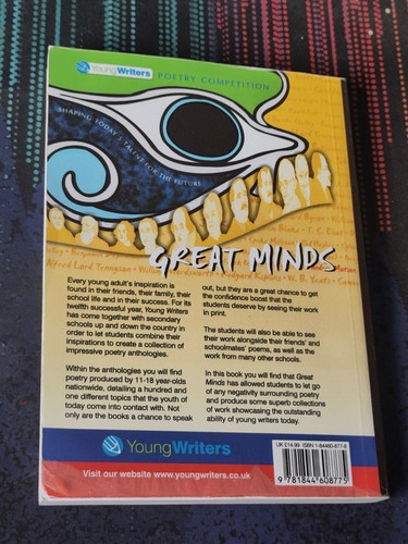 Great Minds From Cheshire: Poetry By 11-15 Year Olds -ed Steve Twelvetree - Picture 2 of 10