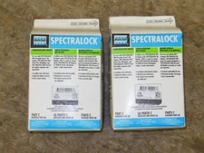 (2) Laticrete SpectraLock - RAVEN 1245 - Part C - Stain Resistant Tile Grout 