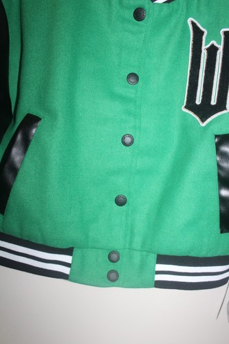 Wicked Varsity Bomber Jacket Justice Girls NEW - Picture 6 of 11