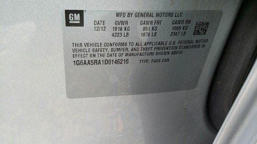 Chassis ECM Body Control BCM Fits 13-14 SONIC 289255 - Picture 7 of 10