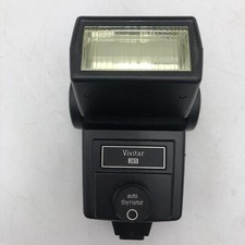 Vintage Vivitar 293 Auto Thyristor Flash PARTS REPAIR BATTERY LEAK READ