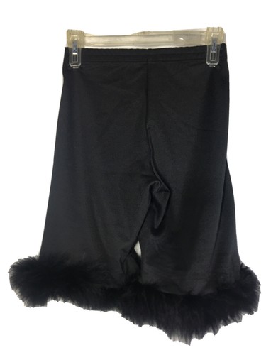 Sleeper Womens Weekend Chic Top And Shorts Set Feather Trim Small 4-6 Black - Picture 15 of 18