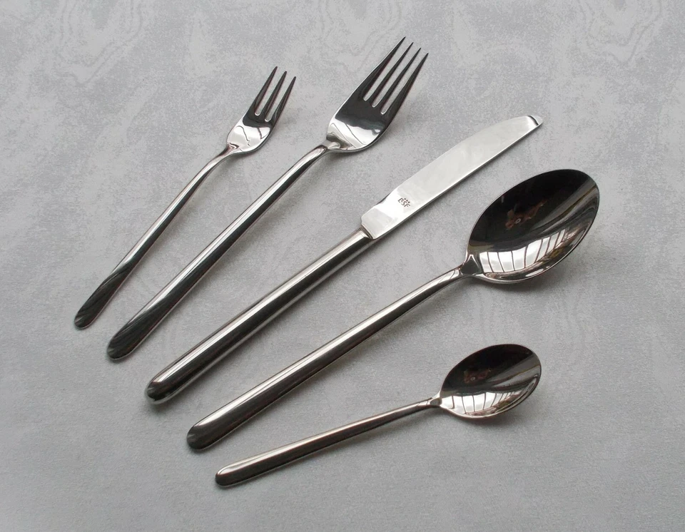 *RAR* BSF Chiaro poliert 5-tlg. Menübesteck Edelstahl 18/10 Fabrikneu OVP