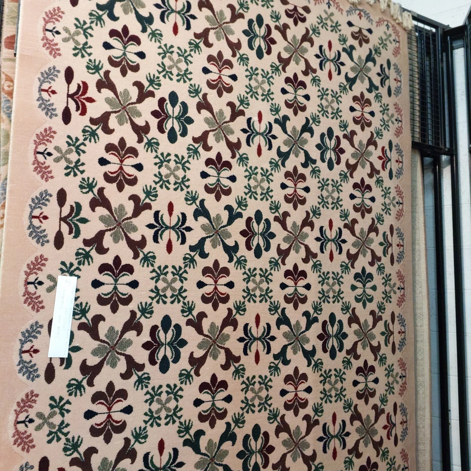 Alfombra de lana Karastan American Quilt 540-2007 (5',3"x 8',4") 160cmx253cm nueva Foto 4 de 4