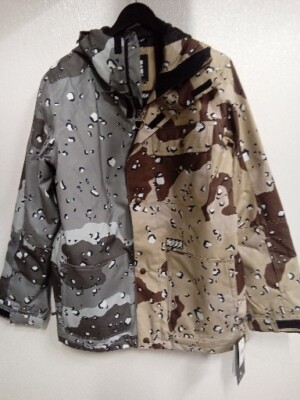 DC Men's SNOW SERVO Snow  Jacket - XCSC - Size Small Two Tone #6g2a