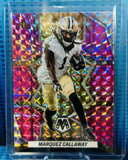 2022 Panini Mosaic - Marquez Callaway #141 Camo Pink Mosaic Prizm