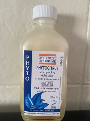 (8) Phyto Phytocitrus Shampoo 6.7 oz Bottles New