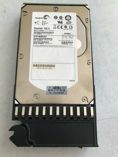 AJ735A,480937-001 HP MSA2 146GB 15K rpm 3.5 inch SAS HDD | eBay AJ735A,480937-001 HP MSA2 146GB 15K rpm 3.5 inch SAS HDD | eBay