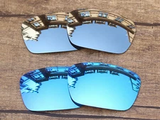 Vonxyz Polarized Lens for-Oakley Fuel Cell OO9096 Chrome&Ice IRCoat-Value Pack