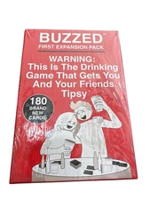 Buzzed First Expansion Pack Card Game 180 Cards party game SKU8170