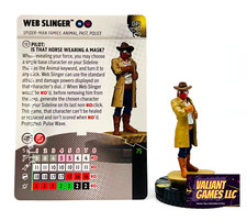 Marvel Heroclix Web Slinger 049 w/ Card Spider-Verse Set
