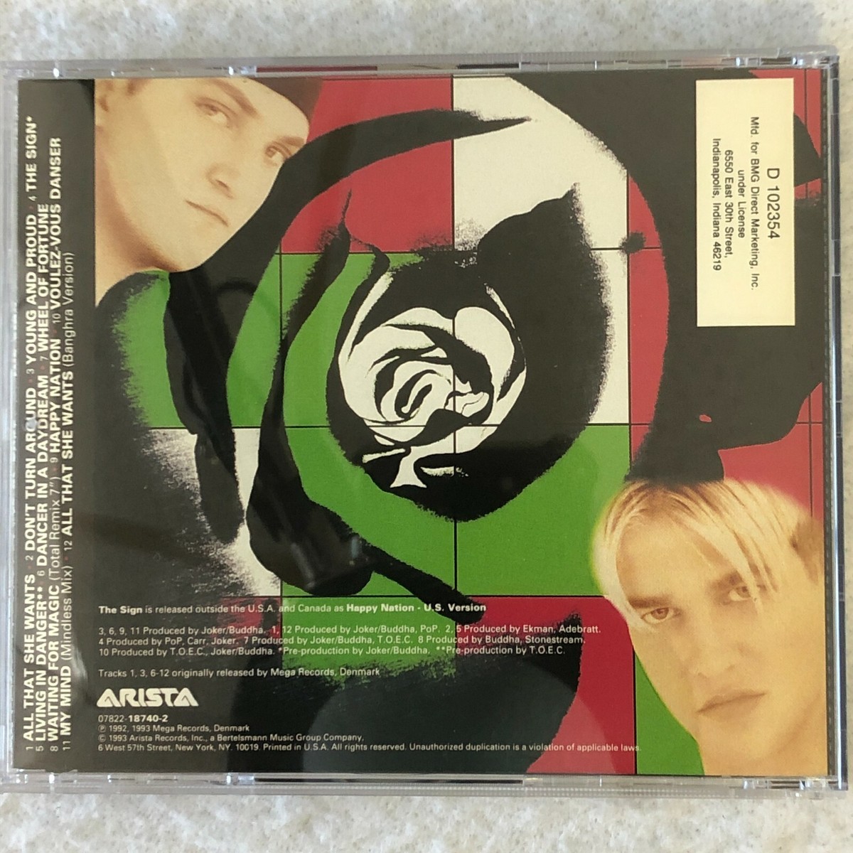 Ace of Base The Sign CD Pop 1990s 12 Song Debut Studio Album | eBay