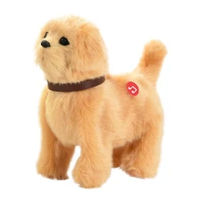 Golden Retriever Replica Dog Plush Toy Faster Delivery Batteries not supplied