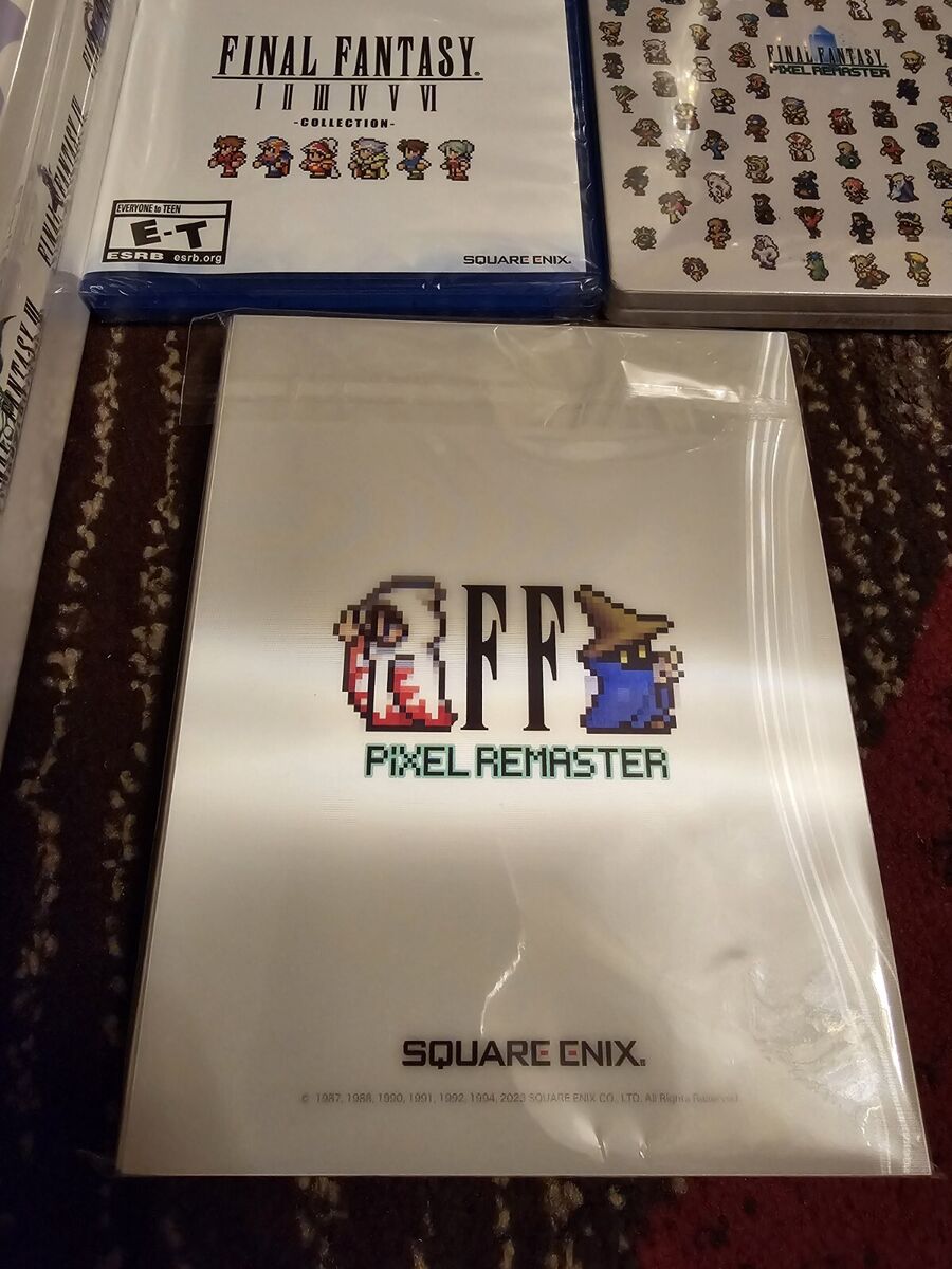Final Fantasy I-VI Collection Pixel Remaster Anniversary Final Fantasy I-VI Collection Pixel Remaster Anniversary