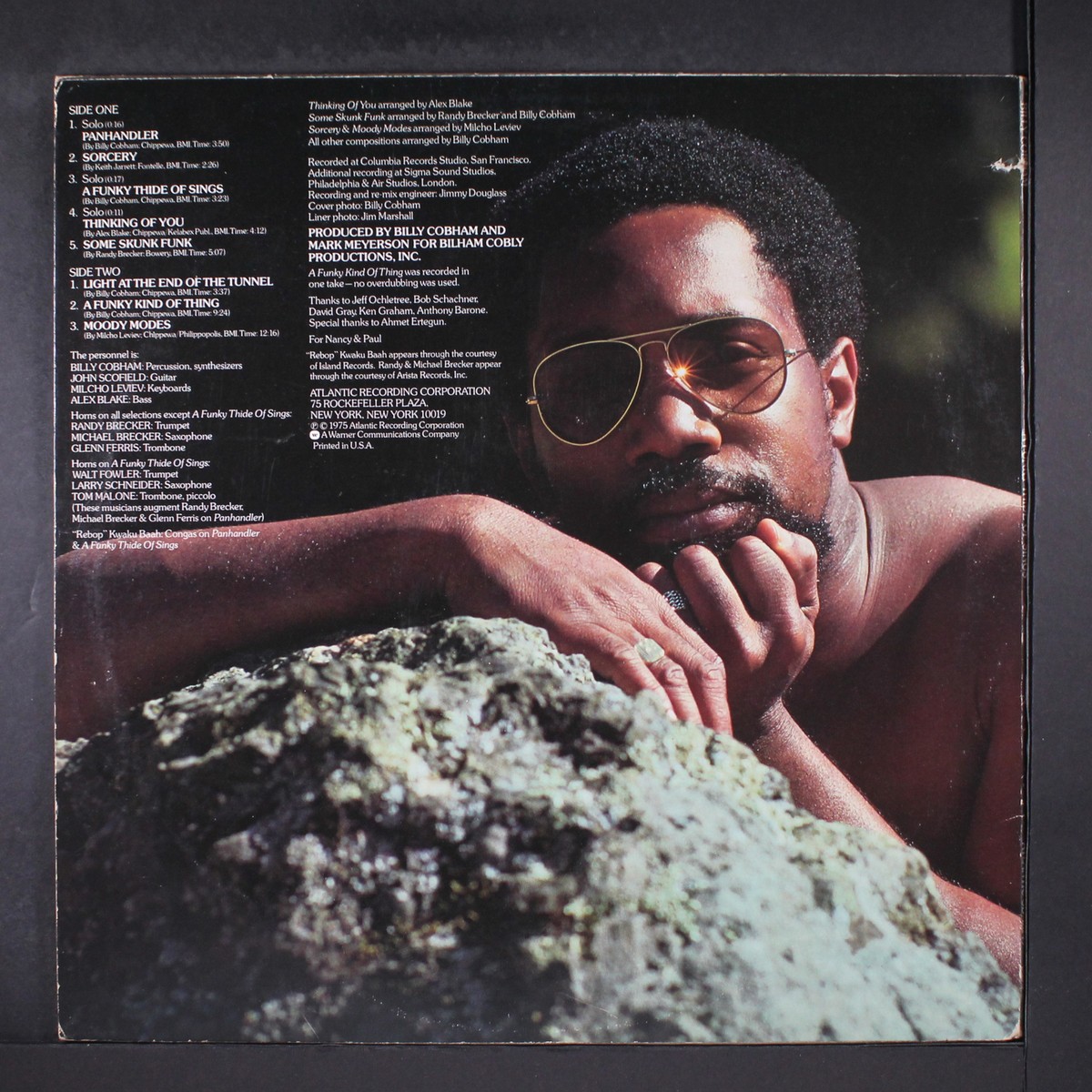 BILLY COBHAM: a funky thide of sings ATLANTIC 12