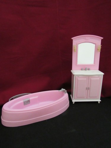 Barbie Living In Style BañoMattel 2002 IMPRESCINDIBLE VER Muy Buen Estado - Imagen 2 de 8