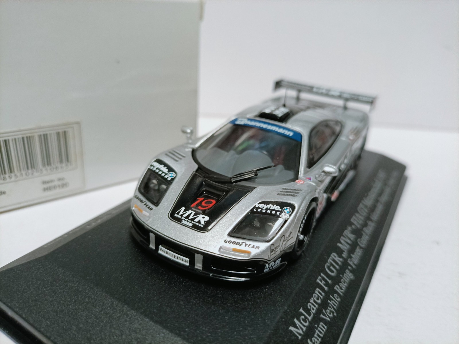 Hekorsa 1:43 McLaren Racing Model McLaren F1 GTR MVR FIA GT 1997