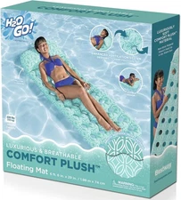 H2O Go! Comfort Plush Floating Pool Mat 6'6" x 29"- NEW