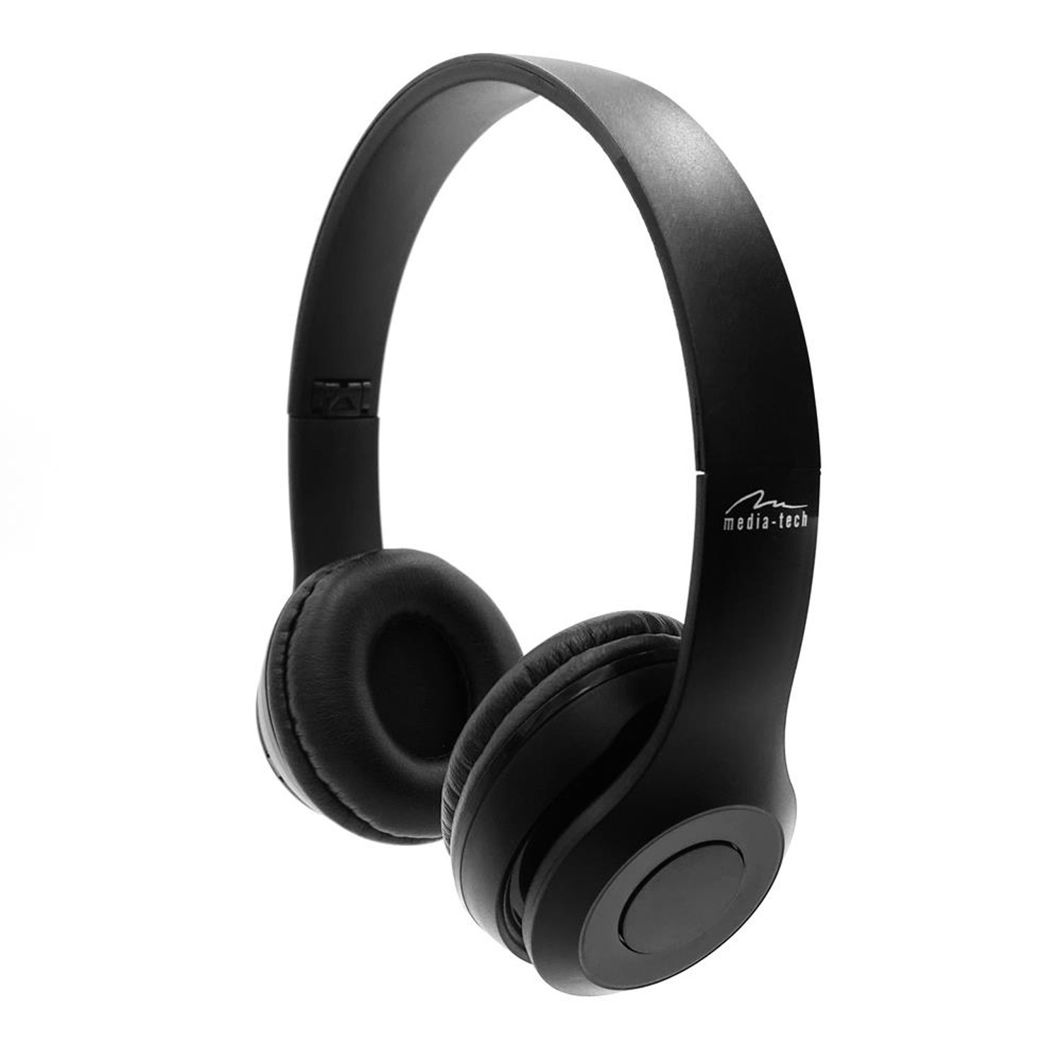 Écouteurs Bluetooth 5.1 sans fil MT3591 Media-Tech noirs avec radio FM