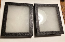 2 Riker Display Cases 4.5 x 5.5 x .75 for Collectibles Jewelry Arrowheads 2156