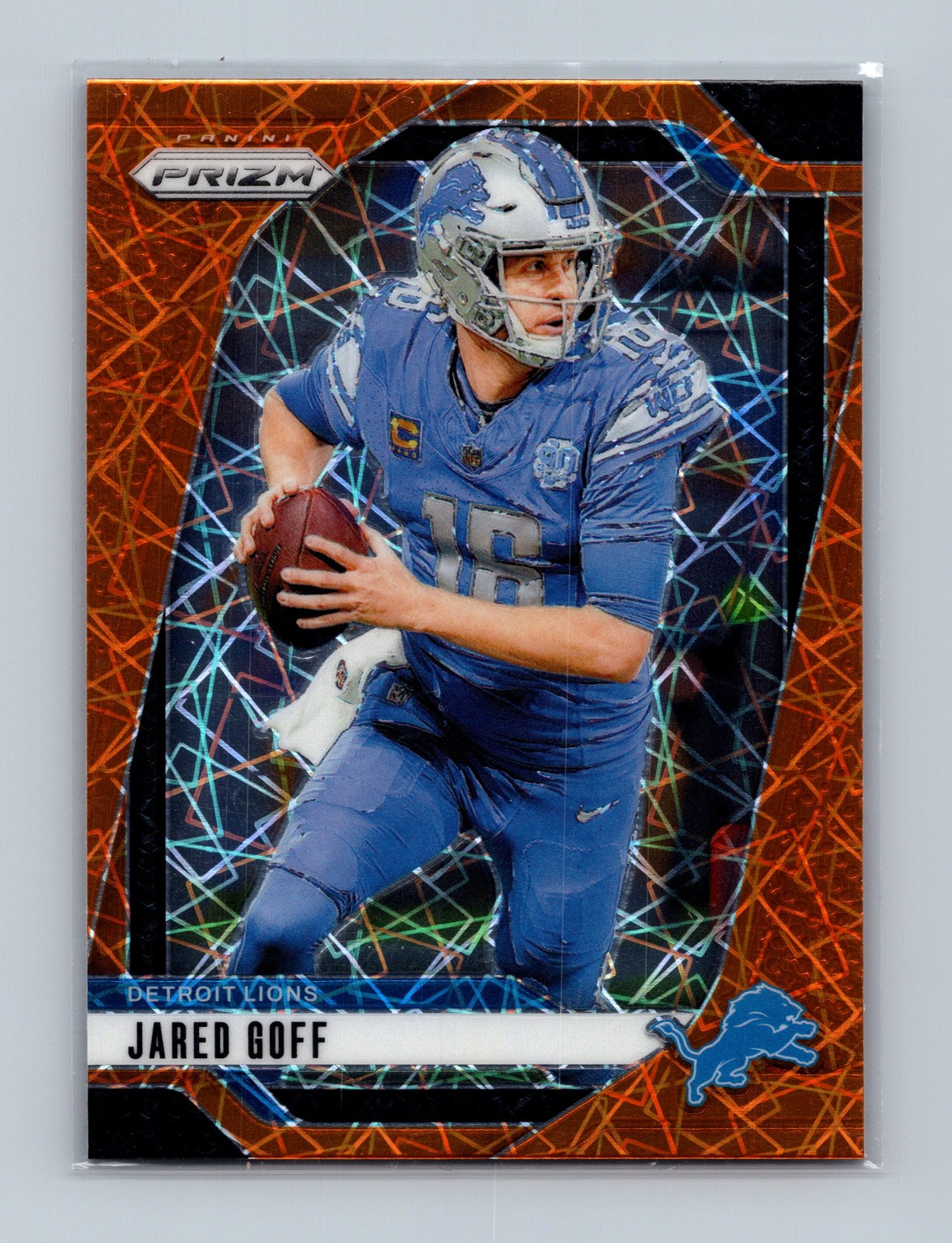 2024 Panini Prizm #92 Jared Goff Lazer