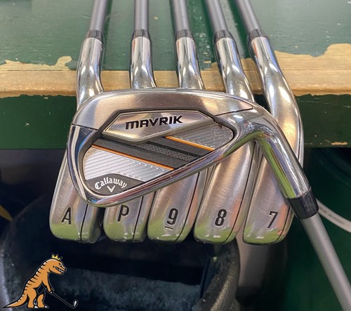 Set De Fers Callaway Mavrik 4H-PW - Graphite Catalyst 65 Régulier, Droitier, Neuf