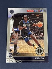 Naz Reid 2019-20 Panini Hoops Premium Stock Basketball Rookie Card #253 Timber. rookie card picture