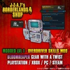 Borderlands 4✨ MODDED LEVEL 1 ONE OVERDRIVER RAFA CLASS MOD BL4 ✅PC-PS-XBOX✨