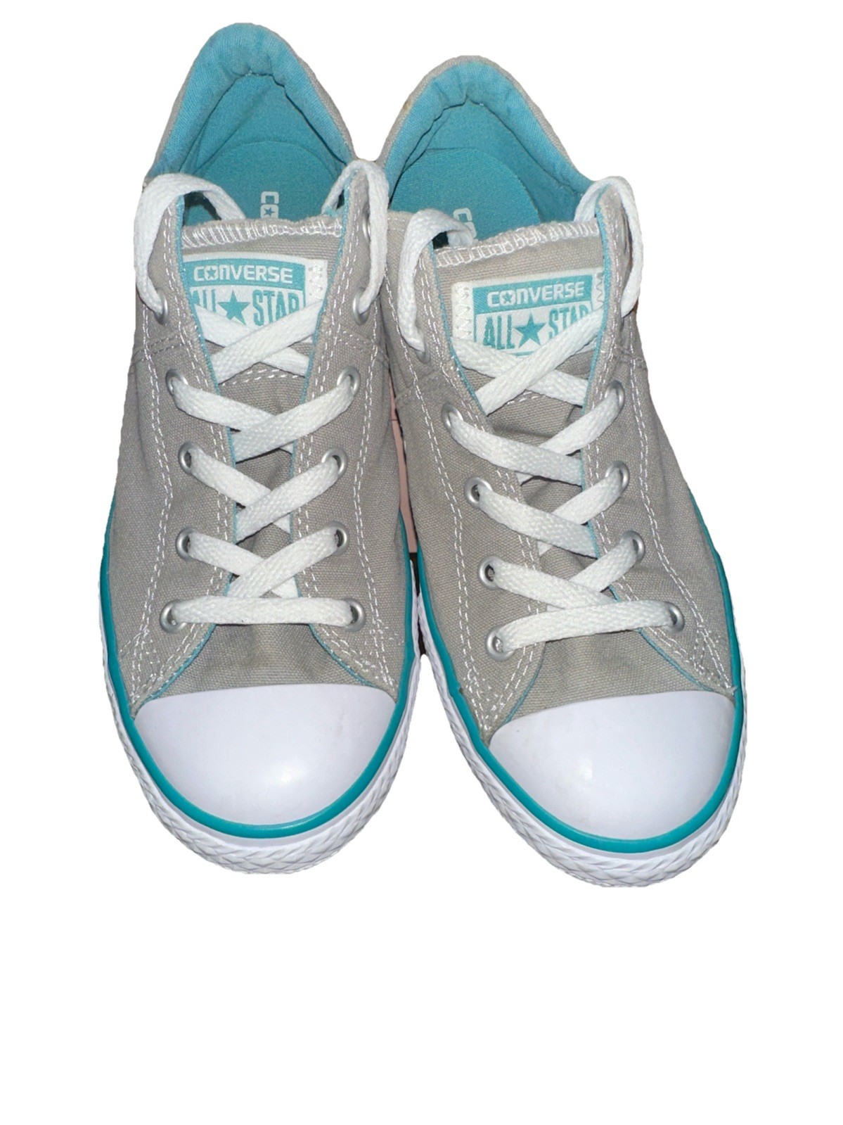 Converse Chuck Taylor, All-Star Low Top Sneakers, Sz 5 Girls Jr Big Kid, W 6.5-7