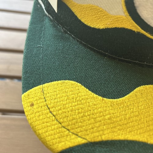 Vintage 90s Apex One Proline Wave Green Bay Packers Snapback Hat Cap NFL Rare - Picture 2 of 15