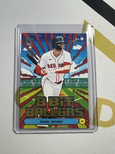 2026 Topps Celebration Roman Anthony 8 Bit Ballers Red /5 RC Red Sox