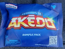 New Sealed Legends Of Akedo Sample Pack Mystery Warrior