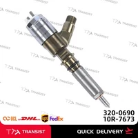 Fuel Injector 320-0690 2645A749 For CAT C6.4C6.6 C4.4 Engine 320D Excavator