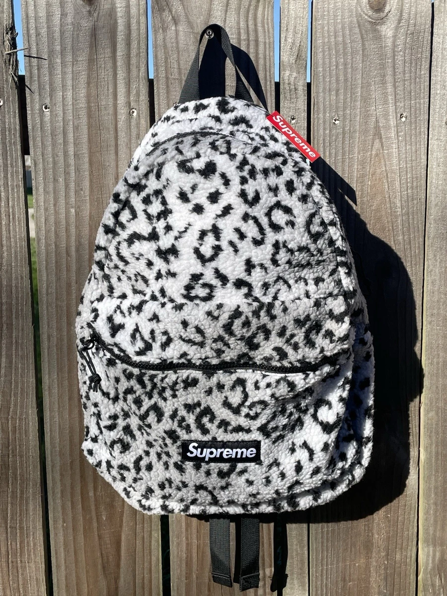 Supreme Fleece Backpack Bags for Men for sale | eBay
