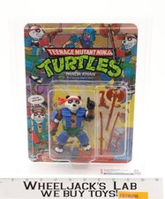 Panda Khan CAS GRADED 75 75 75 80 TMNT 44-Back 1990 Playmates NEW SEALED