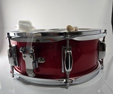 12 Student Snare Drum w/ Sticks Strap Key Open Box Red