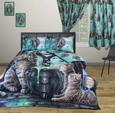 Hubble Bubble Lisa Parker Double Bed Duvet Cover Set &ndash; Cats Cauldron Design